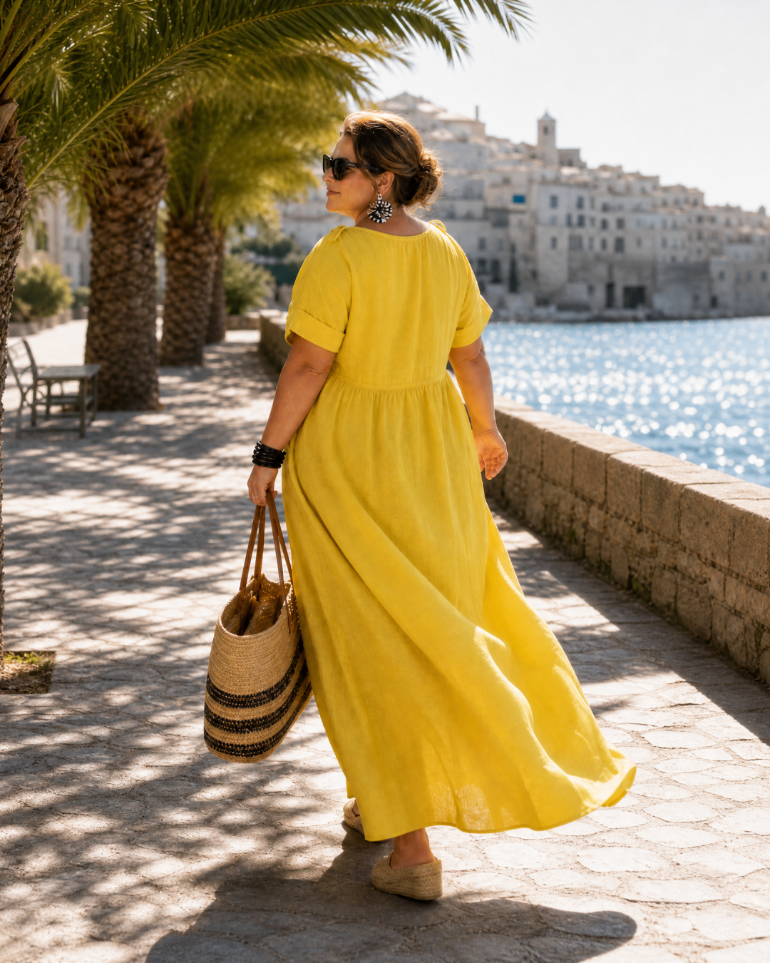 Sage | Flowy Midi Dress