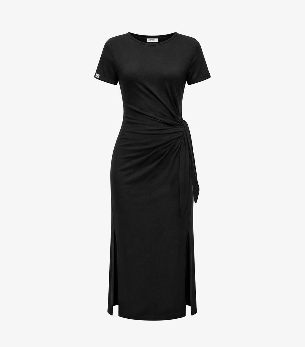 Selena| Black Maxi Dress